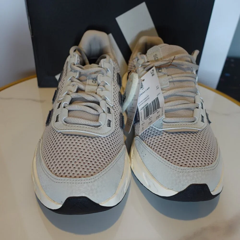 NEW ADIDAS Astrastar Shoes Running Lifestyle clouds Sport Size 8 Women's Grey